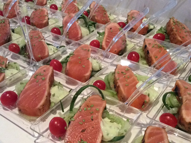 semi sashimi zalm